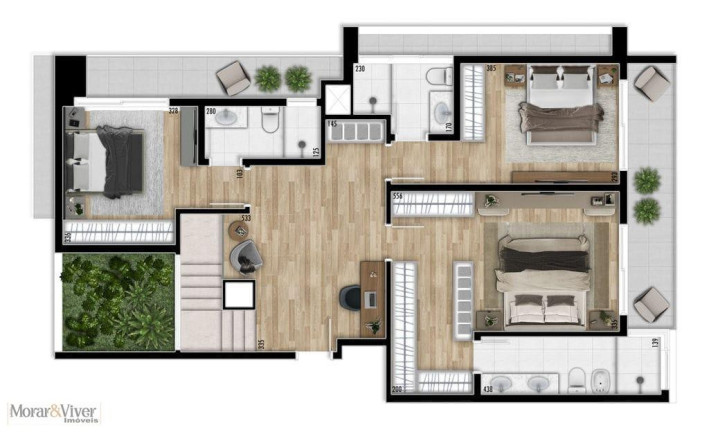Imagem Apartamento com 3 Quartos à Venda, 150 m² em Alto Da Rua Xv - Curitiba Imagem Apartamento com 3 Quartos à Venda, 150 m² em Alto Da Rua Xv - Curitiba