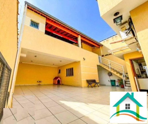 Imagem Casa com 3 Quartos à Venda, 198 m² em Vila Palmares - Santo André Imagem Casa com 3 Quartos à Venda, 198 m² em Vila Palmares - Santo André