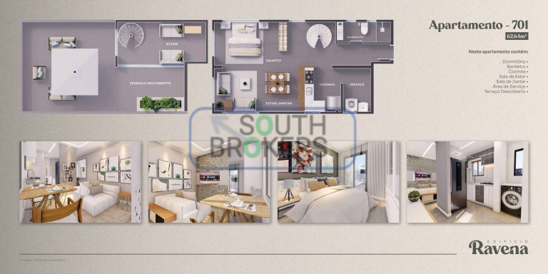 Imagem Apartamento com 2 Quartos à Venda, 27 m² em Hauer - Curitiba Imagem Apartamento com 2 Quartos à Venda, 27 m² em Hauer - Curitiba