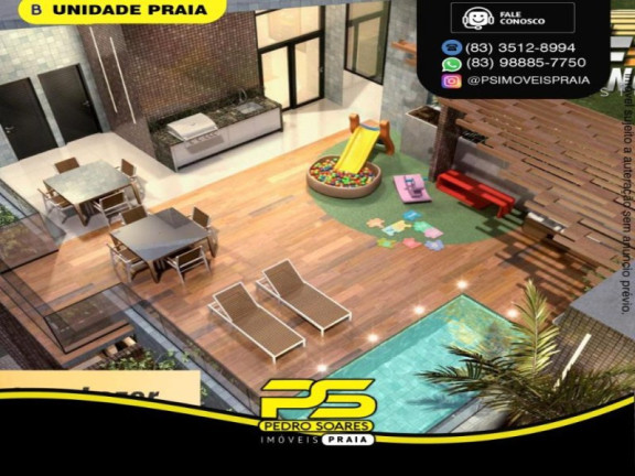 Imagem Apartamento com 2 Quartos à Venda, 52 m² em Bancários - João Pessoa
