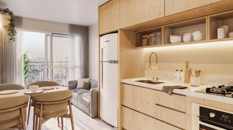 Imagem Imóvel com 2 Quartos à Venda, 42 m² em Barra Funda - São Paulo Imagem Imóvel com 2 Quartos à Venda, 42 m² em Barra Funda - São Paulo