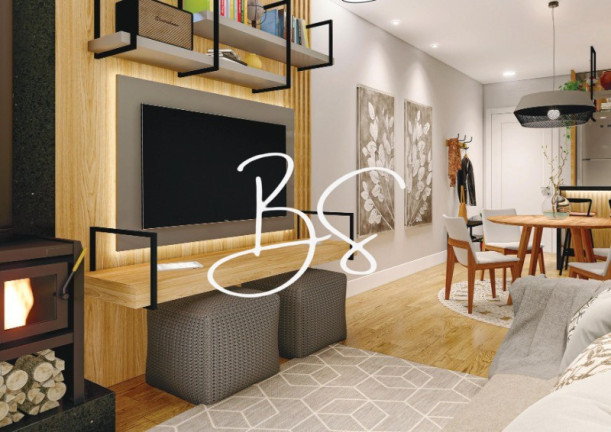 Imagem Apartamento com 1 Quarto à Venda, 48 m² em Vila Olímpica - Gramado Imagem Apartamento com 1 Quarto à Venda, 48 m² em Vila Olímpica - Gramado
