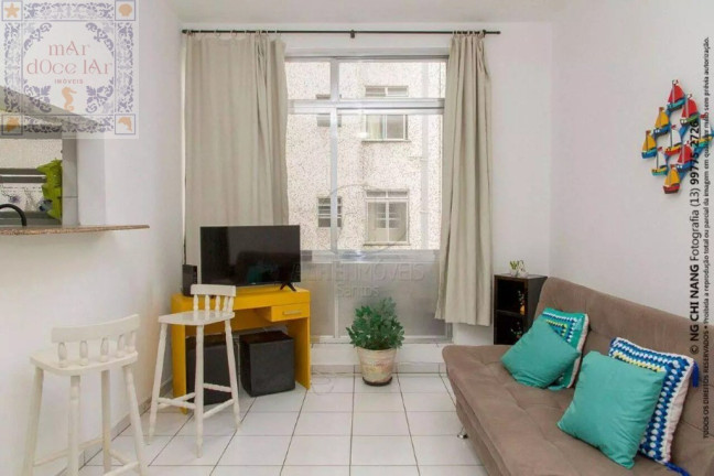 Imagem Apartamento com 1 Quarto à Venda, 54 m² em Boqueirão - Santos Imagem Apartamento com 1 Quarto à Venda, 54 m² em Boqueirão - Santos