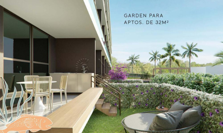 Imagem Flat com 1 Quarto à Venda, 42 m² em Muro Alto - Ipojuca Imagem Flat com 1 Quarto à Venda, 42 m² em Muro Alto - Ipojuca