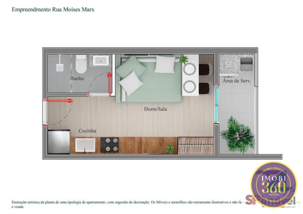Imagem Imóvel com 1 Quarto à Venda, 22 m² em Vila Matilde - São Paulo Imagem Imóvel com 1 Quarto à Venda, 22 m² em Vila Matilde - São Paulo