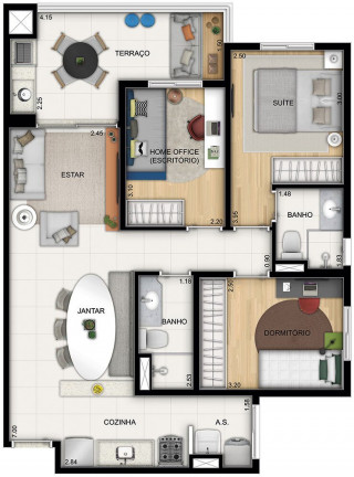 Imagem Apartamento com 2 Quartos à Venda, 60 m² em Centro - São Bernardo Do Campo Imagem Apartamento com 2 Quartos à Venda, 60 m² em Centro - São Bernardo Do Campo