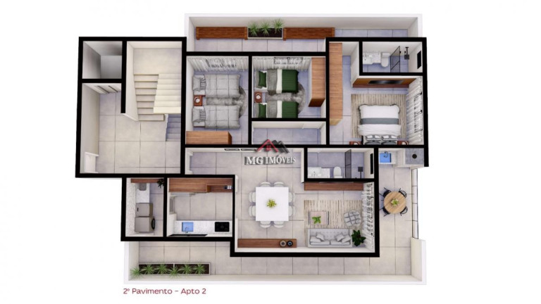 Imagem Apartamento com 3 Quartos à Venda, 105 m² em Cidade Nobre - Ipatinga Imagem Apartamento com 3 Quartos à Venda, 105 m² em Cidade Nobre - Ipatinga