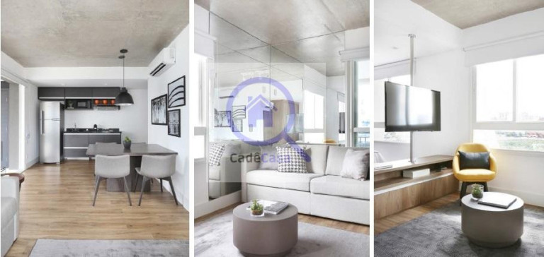 Imagem Apartamento com 1 Quarto para Alugar, 63 m² em Cidade Monções - São Paulo