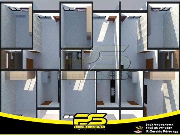 Imagem Casa com 2 Quartos à Venda, 34 m² em Funcionários - João Pessoa Imagem Casa com 2 Quartos à Venda, 34 m² em Funcionários - João Pessoa