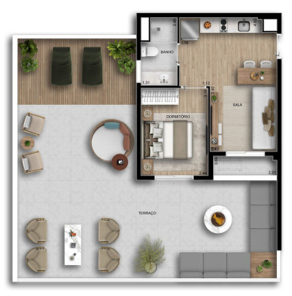 Imagem Apartamento com 1 Quarto à Venda, 89 m² em Vila Clementino - São Paulo Imagem Apartamento com 1 Quarto à Venda, 89 m² em Vila Clementino - São Paulo