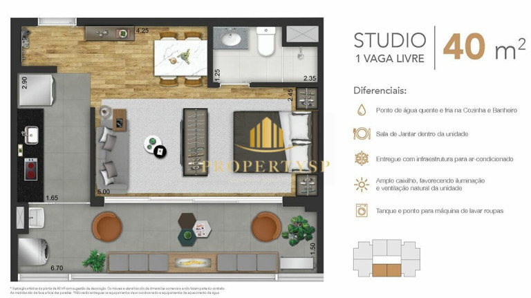 Imagem Apartamento com 1 Quarto à Venda, 40 m² em Vila Leopoldina - São Paulo Imagem Apartamento com 1 Quarto à Venda, 40 m² em Vila Leopoldina - São Paulo