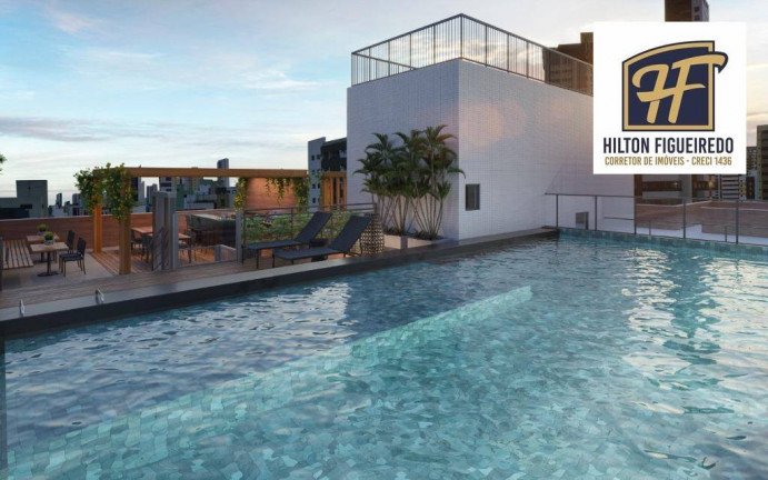 Apartamento com 2 Quartos à Venda, 65 m² em Manaíra - João Pessoa