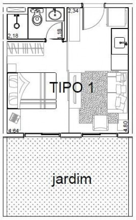 Imagem Imóvel com 1 Quarto à Venda, 24 m² em Pinheiros - São Paulo Imagem Imóvel com 1 Quarto à Venda, 24 m² em Pinheiros - São Paulo
