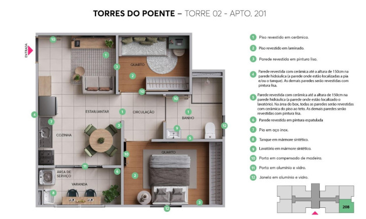 Imagem Imóvel com 2 Quartos à Venda, 46 m² em Ceilândia Norte (ceilândia) - Brasília Imagem Imóvel com 2 Quartos à Venda, 46 m² em Ceilândia Norte (ceilândia) - Brasília