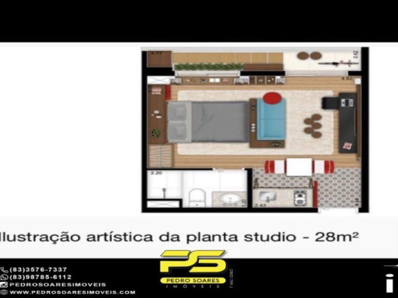 Imagem Apartamento com 1 Quarto à Venda, 28 m² em Aclimação - São Paulo
