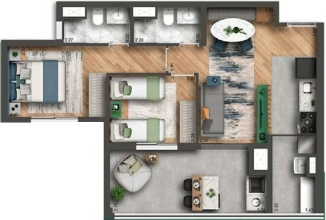 Imagem Apartamento com 3 Quartos à Venda, 69 m² em Chácara Klabin - São Paulo Imagem Apartamento com 3 Quartos à Venda, 69 m² em Chácara Klabin - São Paulo