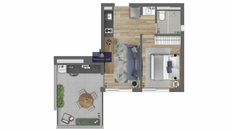 Imagem Apartamento com 1 Quarto à Venda, 43 m² em Cerqueira César - São Paulo Imagem Apartamento com 1 Quarto à Venda, 43 m² em Cerqueira César - São Paulo