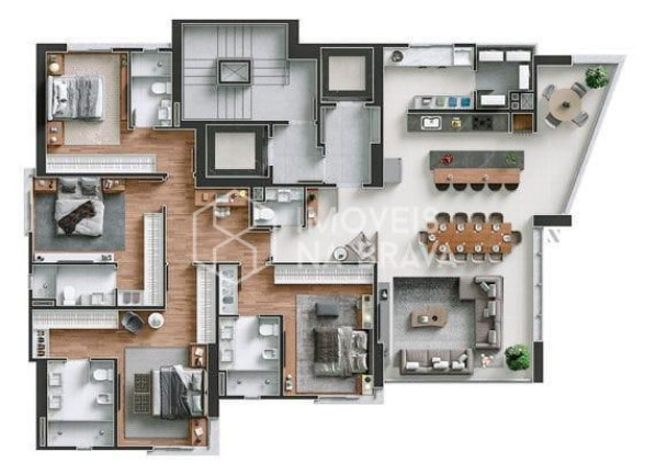 Imagem Apartamento com 4 Quartos à Venda, 190 m² em Centro - Balneário Camboriú Imagem Apartamento com 4 Quartos à Venda, 190 m² em Centro - Balneário Camboriú