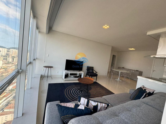 Imagem Apartamento com 1 Quarto para Alugar, 68 m² em Aparecida - Santos