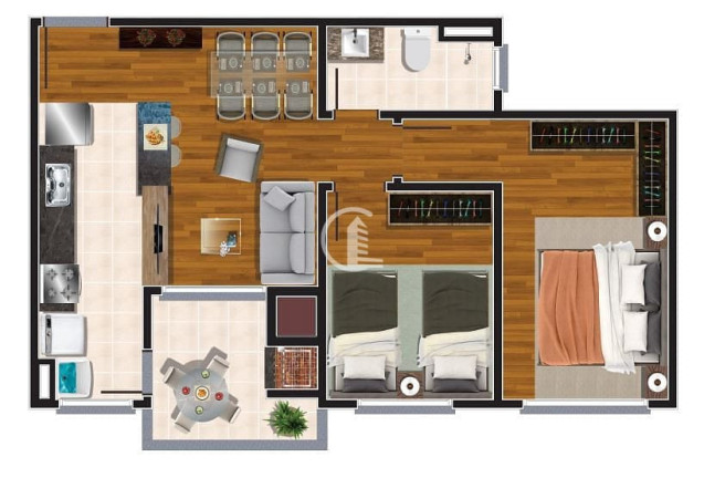 Imagem Apartamento com 2 Quartos à Venda, 51 m² em São Leopoldo - Caxias Do Sul Imagem Apartamento com 2 Quartos à Venda, 51 m² em São Leopoldo - Caxias Do Sul