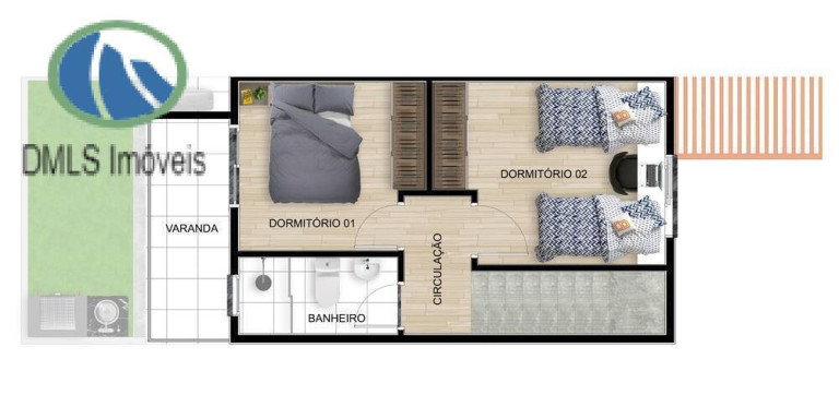 Imagem Casa com 2 Quartos à Venda, 60 m² em Jardim Sandra - Cotia Imagem Casa com 2 Quartos à Venda, 60 m² em Jardim Sandra - Cotia