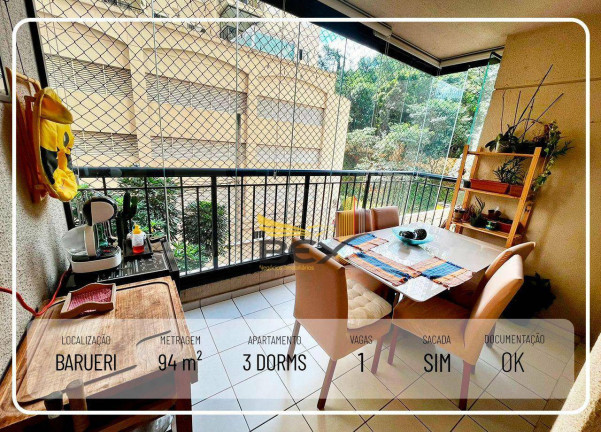 Imagem Apartamento com 3 Quartos à Venda, 94 m² em Jardim Tupanci - Barueri Imagem Apartamento com 3 Quartos à Venda, 94 m² em Jardim Tupanci - Barueri