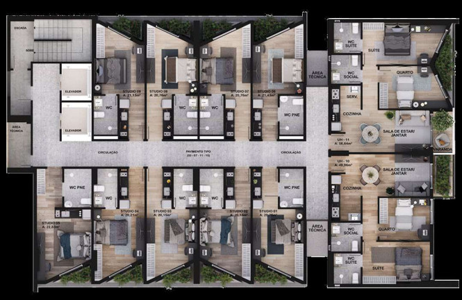 Imagem Apartamento com 2 Quartos à Venda, 53 m² em Manaíra - João Pessoa Imagem Apartamento com 2 Quartos à Venda, 53 m² em Manaíra - João Pessoa