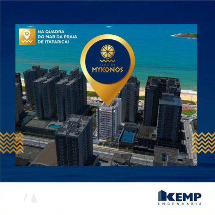 Imagem Apartamento com 2 Quartos à Venda, 60 m² em Praia De Itaparica - Vila Velha