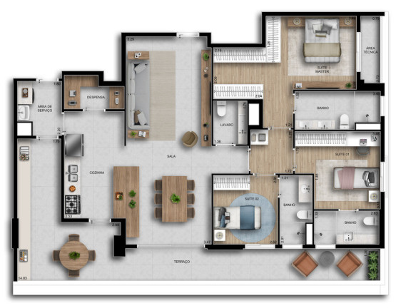 Imagem Imóvel com 3 Quartos à Venda, 151 m² em Vila Clementino - São Paulo