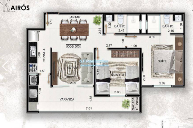 Imagem Apartamento com 2 Quartos à Venda, 74 m² em Centro - Ubatuba