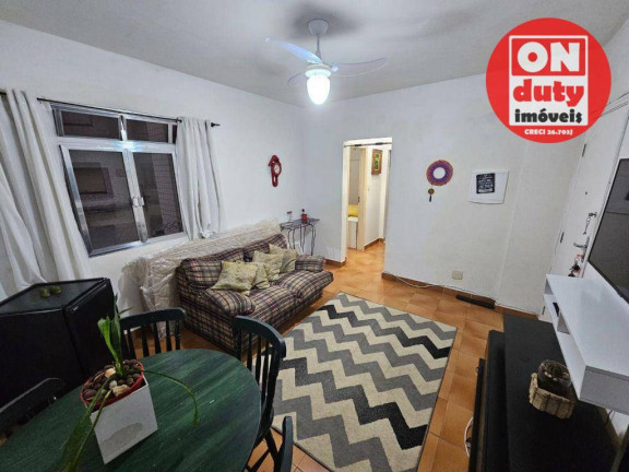Imagem Apartamento com 1 Quarto à Venda, 65 m² em José Menino - Santos
