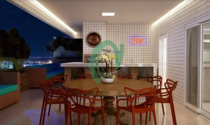 Imagem Apartamento com 3 Quartos à Venda, 106 m² em Aviação - Praia Grande