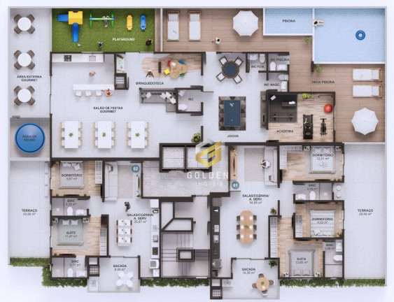 Apartamento com 2 Quartos à Venda, 13.136 m² em Centro - Navegantes