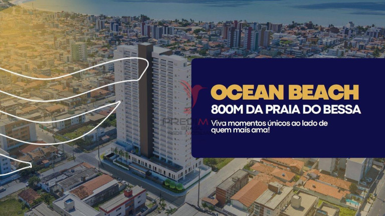 Apartamento com 3 Quartos à Venda, 77 m² em Bessa - João Pessoa