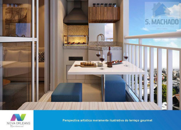 Imagem Apartamento com 2 Quartos à Venda, 64 m² em Campestre - Santo André