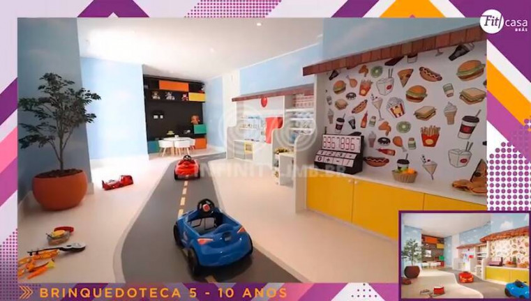 Imagem Apartamento com 1 Quarto à Venda, 26 m² em Brás - São Paulo