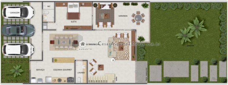 Imagem Casa com 3 Quartos à Venda, 229 m² em Sapiranga - Fortaleza Imagem Casa com 3 Quartos à Venda, 229 m² em Sapiranga - Fortaleza