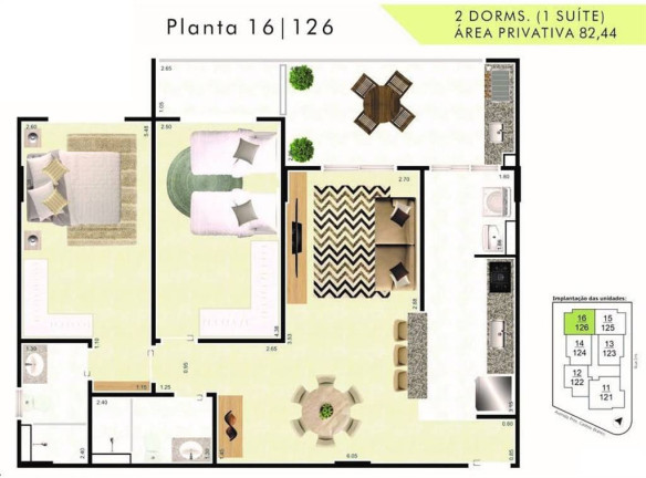 Imagem Apartamento com 2 Quartos à Venda, 83 m² em Jardim Real - Praia Grande Imagem Apartamento com 2 Quartos à Venda, 83 m² em Jardim Real - Praia Grande