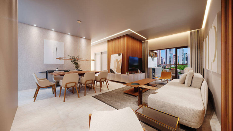 Apartamento com 4 Quartos à Venda, 127 m² em Madalena - Recife