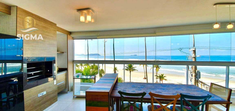 Apartamento com 3 Quartos à Venda, 206 m² em Enseada - Guarujá