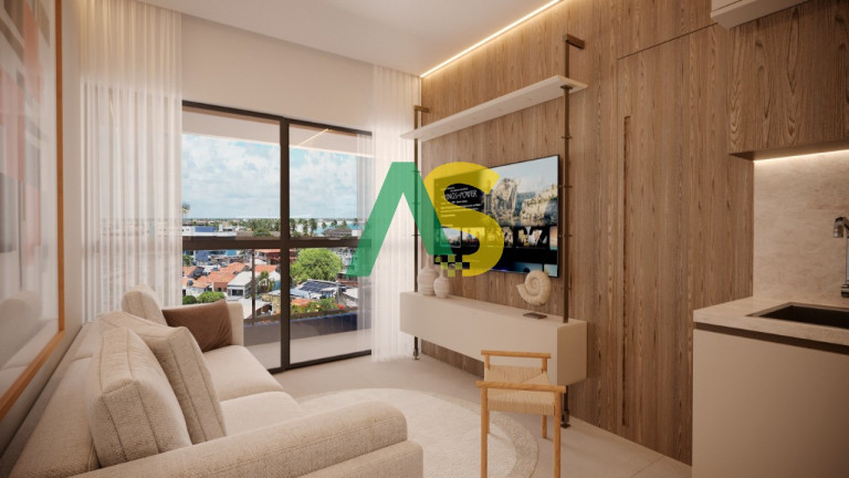 Imagem Flat com 1 Quarto à Venda, 20 m² em Merepe - Ipojuca Imagem Flat com 1 Quarto à Venda, 20 m² em Merepe - Ipojuca