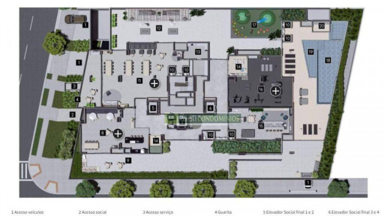 Imagem Apartamento com 2 Quartos à Venda, 135 m² em Cabral - Curitiba