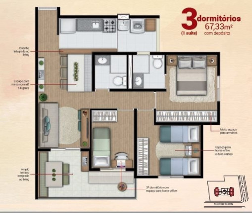 Imagem Apartamento com 2 Quartos à Venda, 52 m² em Santana - São Paulo