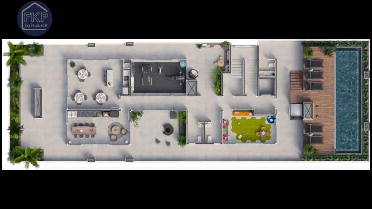 Imagem Apartamento com 2 Quartos à Venda, 59 m² em Ingleses Centro - Florianópolis