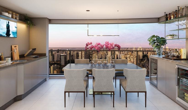 Imagem Apartamento com 1 Quarto à Venda, 49 m² em Brooklin Paulista - São Paulo