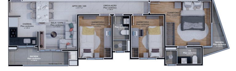 Imagem Cobertura com 3 Quartos à Venda, 132 m² em Hauer - Curitiba Imagem Cobertura com 3 Quartos à Venda, 132 m² em Hauer - Curitiba