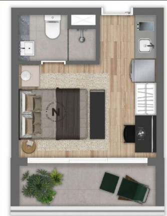 Imagem Studio com 1 Quarto à Venda, 23 m² em Vila Mariana - São Paulo Imagem Studio com 1 Quarto à Venda, 23 m² em Vila Mariana - São Paulo