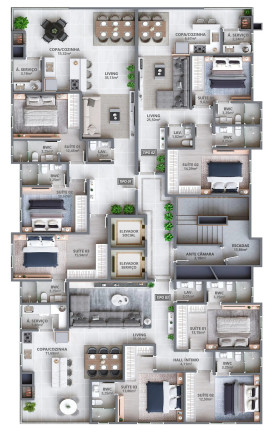 Imagem Apartamento com 2 Quartos à Venda, 78 m² em Meia Praia - Itapema Imagem Apartamento com 2 Quartos à Venda, 78 m² em Meia Praia - Itapema