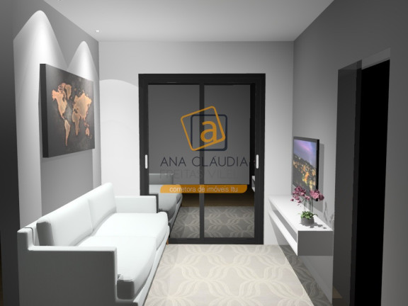 Apartamento com 2 Quartos para Alugar, 65 m² em Vila Esperança - Itu