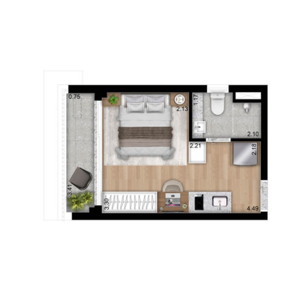 Imagem Imóvel com 1 Quarto à Venda, 24 m² em Sumarezinho - São Paulo Imagem Imóvel com 1 Quarto à Venda, 24 m² em Sumarezinho - São Paulo